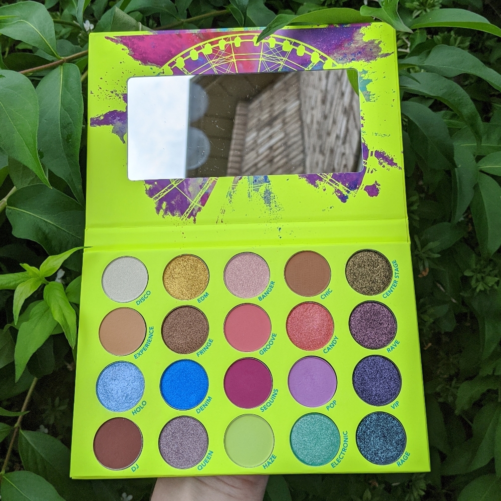 Lightly used BH Cosmetics Colour Festival palette